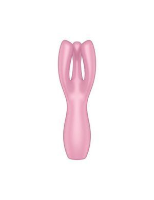 Кліторальний вібратор Satisfyer Threesome 3 Pink з трьома пальчиками