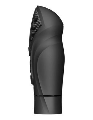 Компактная смарт секс-машина Zalo &ndash; Sesh Obsidian Black, 2 насадки, пульт ДУ, кристалл Swarovski