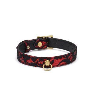 Чокер с кольцом для поводка Liebe Seele Victorian Garden Choker