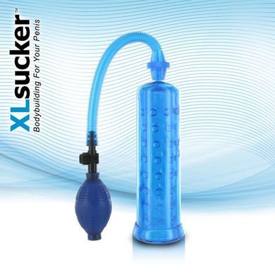 Вакуумная помпа XLsucker Penis Pump Blue