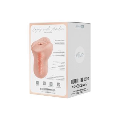 Мастурбатор-вагина Alive Amelia Super Realistic Masturbator S Flesh, реалистичный канал