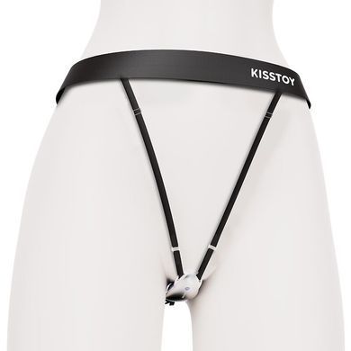 Вибратор в трусики KISSTOY Viosecret, пояс для фиксации и пульт ДУ в комплекте