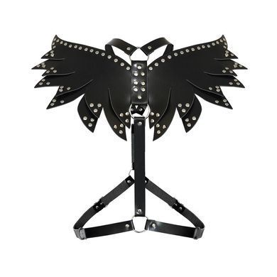 Жіноча портупея Art of Sex - Wings чорна XS-M, екошкіра