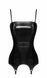 Корсет з підв'язками для панчіх Noir Handmade F381 Dominae Venom PVC corset-belt L
