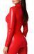Комбинезон Noir Handmade F353 Red powerwetlook overall - S
