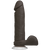 Фаллоимитатор Doc Johnson The Realistic Cock 8 inch Black - ULTRASKYN, Vack-U-Lock, диаметр 5,1см