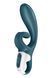 Смарт вибратор кролик Satisfyer Hug Me Bluegrey, 2 мотора, диаметр 4,2см, широкая клиторальная часть