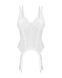 Корсет Obsessive Arrowel White corset 2XL/3XL