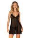 Пеньюар та трусики Obsessive Latinesa babydoll & thong M/L