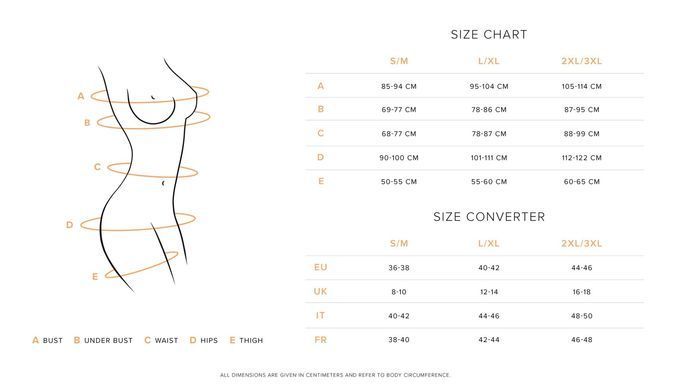 Корсет Obsessive Euridia corset & tanga XS/S