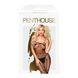 Бодистокинг с чулками и геометрическим рисунком Penthouse - Firecracker Black XL