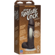 Фаллоимитатор Doc Johnson The Realistic Cock 8 inch Black - ULTRASKYN, Vack-U-Lock, диаметр 5,1см
