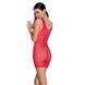 Бодістокінг-сукня з відкритими грудями Passion BS092 red
