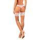 Чулки Obsessive Heavenlly stockings M/L, широкая резинка
