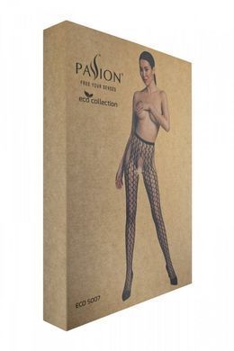 Эротические колготки-бодистокинг Passion ECO S007 black