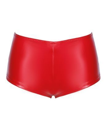 Шорты Noir Handmade F356 Red powerwetlook shorts - M