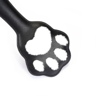 Паддл в виде кошачьей лапки Liebe Seele Round Paddle Black/White