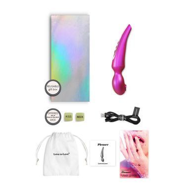 Вибромассажер Love To Love Pleaser Iridescent Berry