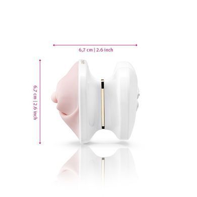 Вібратор для клітора Mystim Heart&acute;s Desire White, 8 режимів, дуже потужний