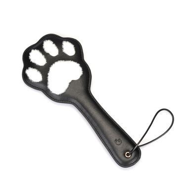 Паддл в виде кошачьей лапки Liebe Seele Round Paddle Black/White