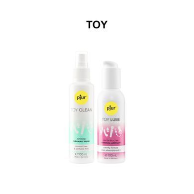 Антибактериальный спрей для секс-игрушек pjur Toy Clean 100 мл без спирта, деликатный