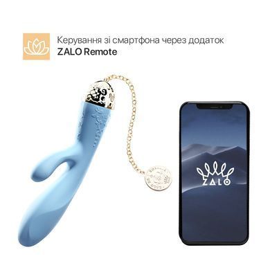 Смартвибратор-кролик Zalo &mdash; Rosalie Royal Blue