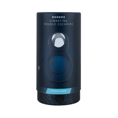 Ерекційне кільце Boners Vibrating Double Cock Ring