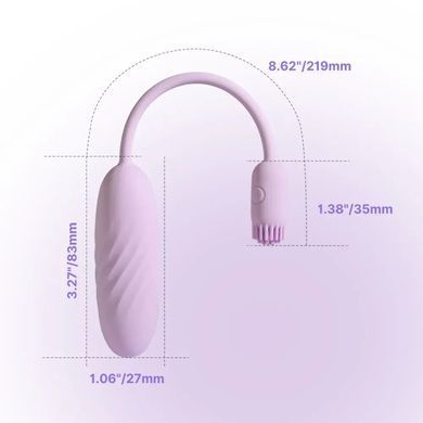 Виброяйцо Svakom Plume Pastel Lilac