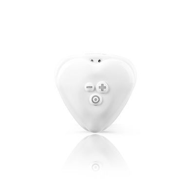 Вібратор для клітора Mystim Heart&acute;s Desire White, 8 режимів, дуже потужний