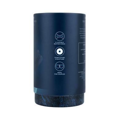 Ерекційне кільце Boners Vibrating Double Cock Ring