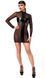 Платье Noir Handmade F369 Crossfire Mesh & Wetlook Mini dress L