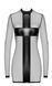 Платье Noir Handmade F369 Crossfire Mesh & Wetlook Mini dress L