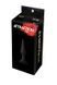 Анальна пробка з присоскою MAI Attraction Toys №33 Black, довжина 11,5cм, діаметр 3см