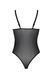 Боди Passion KERRIA BODY black, XXL/XXXL, с высокими вырезами и верхом балконет