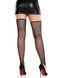 Панчохи Leg Avenue Fishnet Toe Loop Footless Thigh Highs One Size