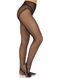 Стрип-колготки Leg Avenue Crotchless Net Tights with Heart Backseam, One Size, черные, с доступом