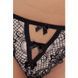 (SALE) Трусики стринги ALISON THONG black XXL/XXXL - Passion Exclusive