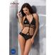 Боді монокіні під латекс Passion Exclusive LAMIS BODY L/XL, black, Черный