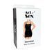 Лакированное платье Art of Sex - Demeter, цвет черный с эффектом голограммы, размер XL