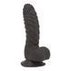 Фаллоимитатор ADDICTION Ben 7" Dildo With Balls Black, вибропуля в подарок