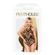 Боди с геометрическим орнаментом Penthouse - Go Hotter Black S/L