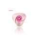 Вібратор для клітора Mystim Heart&acute;s Desire White, 8 режимів, дуже потужний