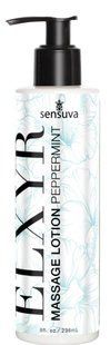 Лосьон для массажа ног и ступней Sensuva ELXYR Massage Lotion Peppermint (236 мл)