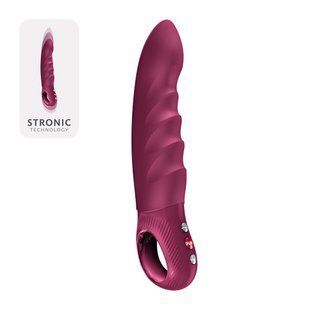 Пульсатор Fun Factory Stronic Deep, Wine Red, 8 режимів роботи, перезаряджуваний