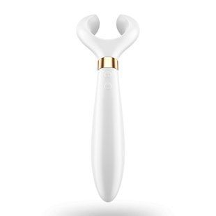 Вибратор для пар Satisfyer Endless Fun White, три мотора, многофункциональный