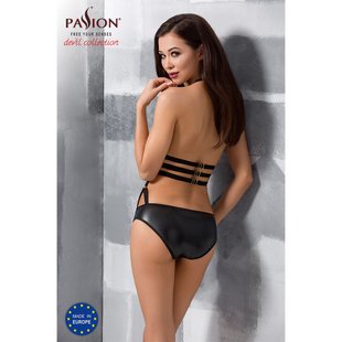 Боді монокіні під латекс Passion Exclusive LAMIS BODY S/M, black, Черный