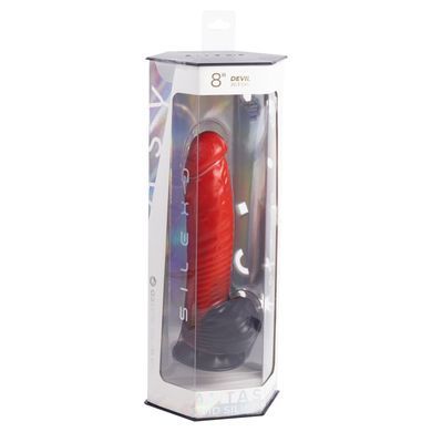 Фаллоимитатор SilexD Fantasy Liquid Silicone Devil 8in Red