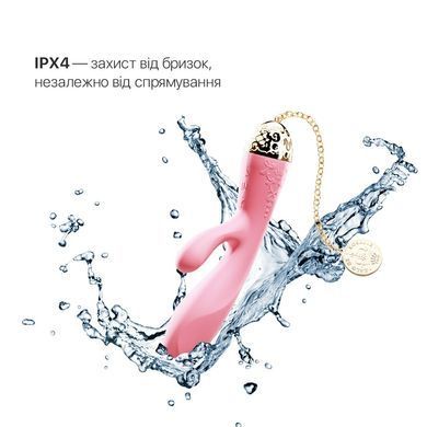 Смартвибратор-кролик Zalo &mdash; Rosalie Rouge Pink