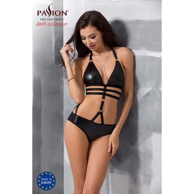 Боди монокини под латекс LAMIS BODY black S/M - Passion Exclusive