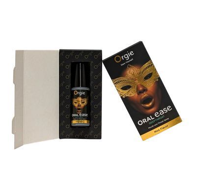 Спрей для глибокого мінету Orgie &ndash; Oral Ease Deepthroat (15 мл), м&rsquo;ятний, без анестетиків